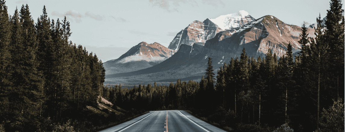 Photo of the mountains in Canada