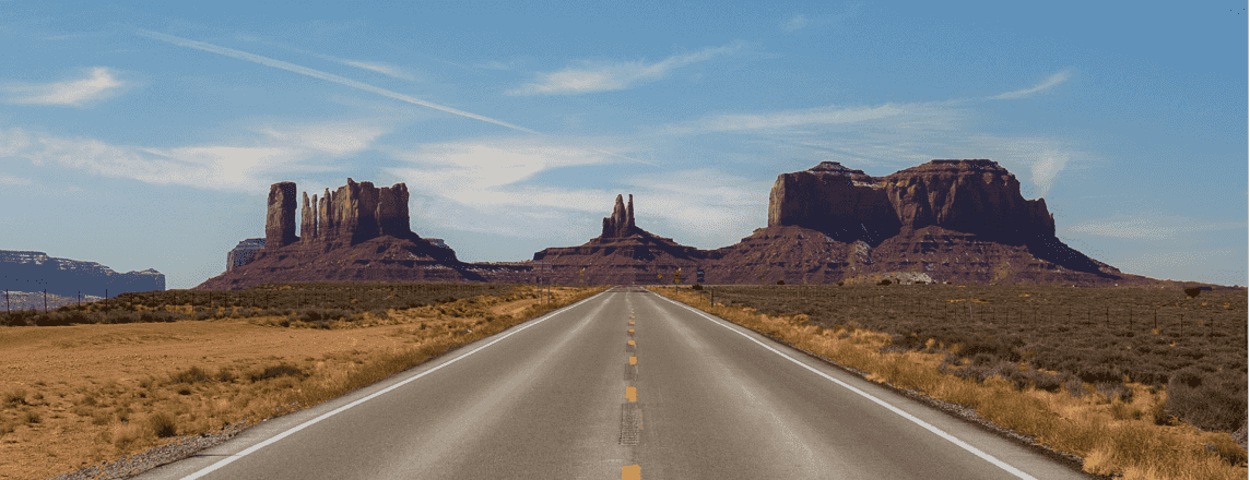 Photo of the mountains in Southwest America