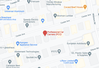 Location of Alberta PCC office on map