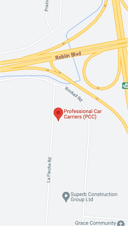 Location of Professional Car Carriers on map